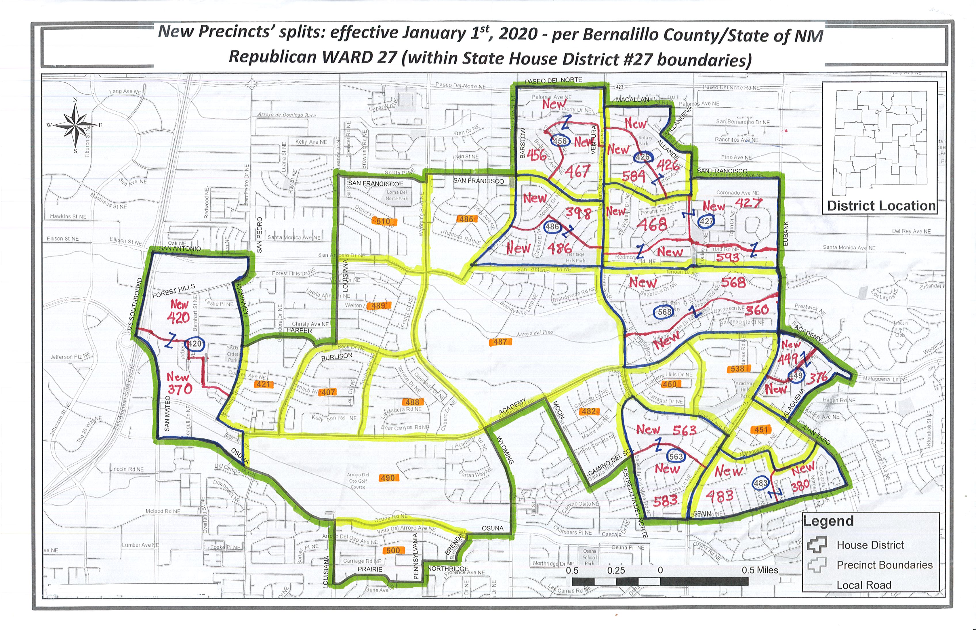 Ward27Precincts'-NewSplits2020